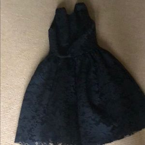 Fit and flair lace dress